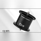 Black BFS Reel Spool, Titanium Alloy Shaft, 4.6 g (0.16 oz)