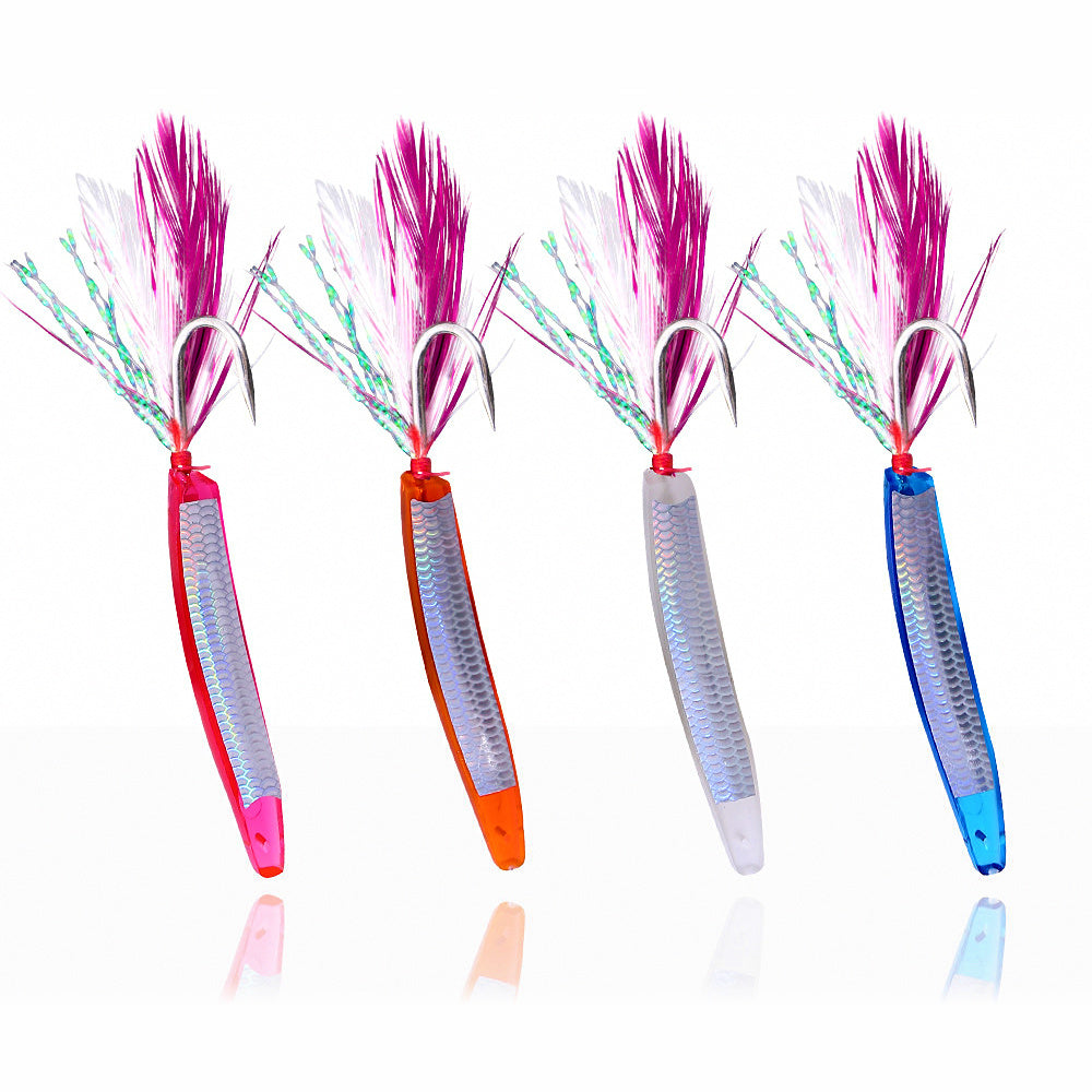 Hairpin Skirted Trolling Lure, 6 cm (2.4 in) 1.2 g (0.04 oz)