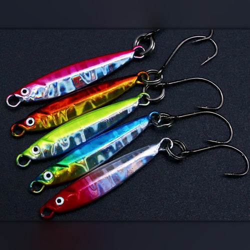 Mini Metal Jig, 1.5 g and 3.5 g (0.05 oz and 0.12 oz)