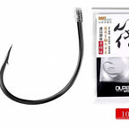 Barbed Loach Hooks, Pre-Tied Snelled or Loose, Size 9–13
