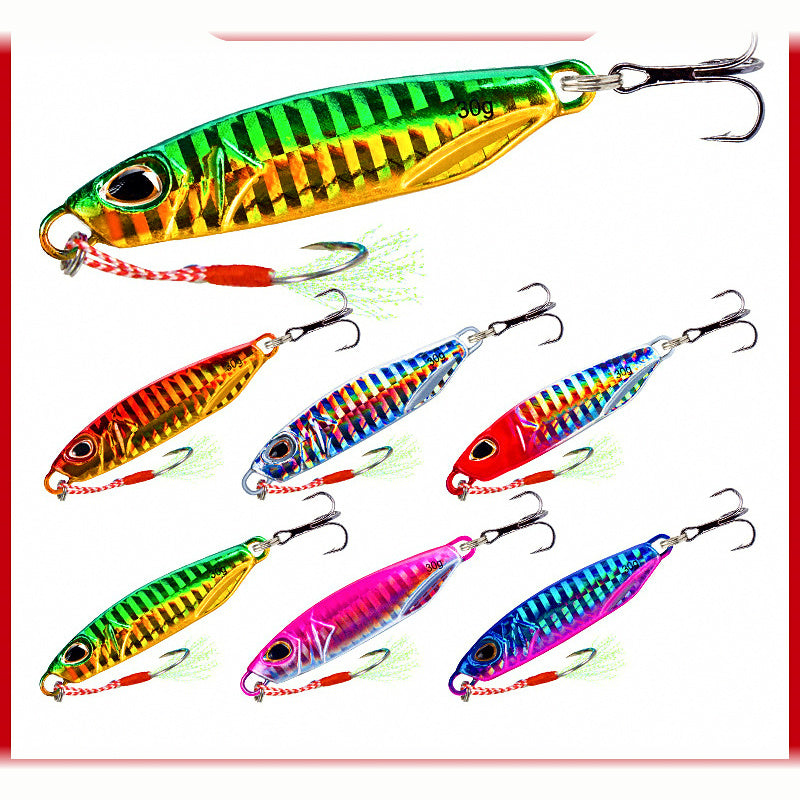 Casting Jig with Hook, 10–50 g (0.35–1.8 oz)