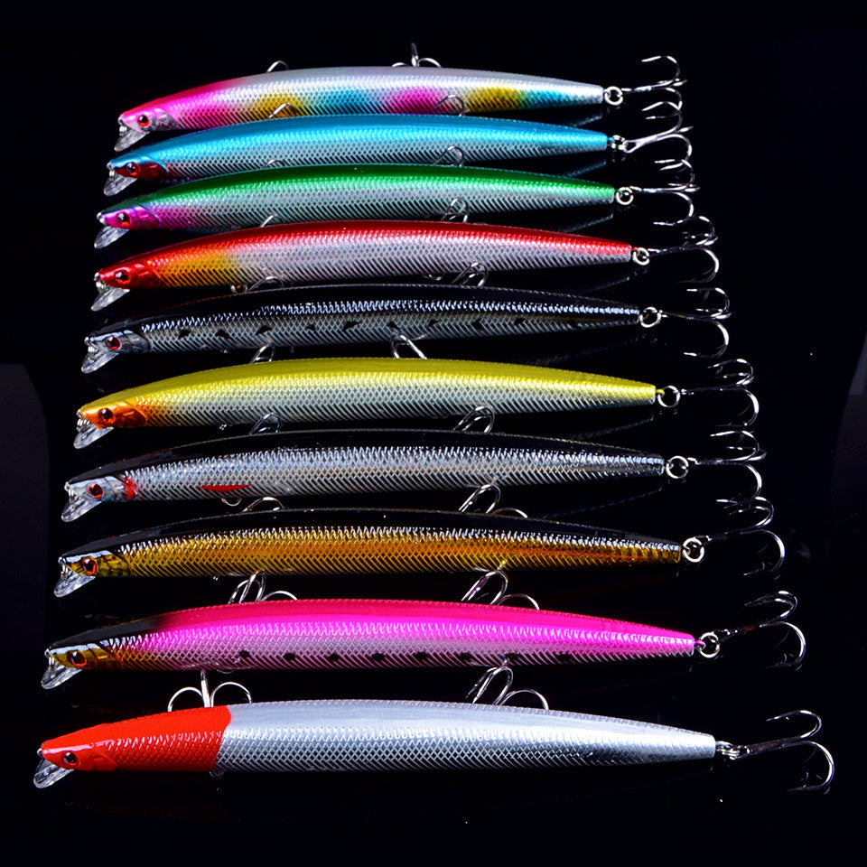 Minnow Hard Bait Lure, 18 cm (7.1 in), 26 g (0.9 oz)