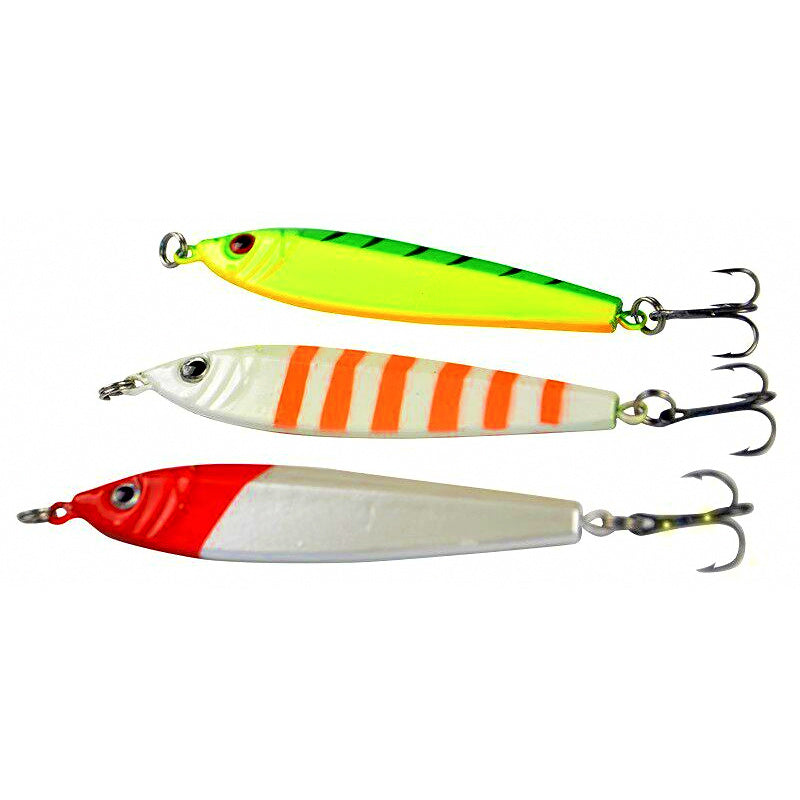 Metal Casting Jig with Hook, Shore & Boat Fishing