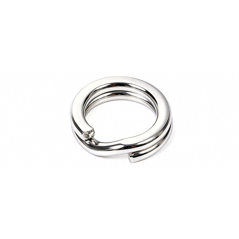 Stainless Steel Split Rings, Flat Wire, Size #1-#6