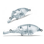 Unpainted DIY Crankbait Blank, Floating, Rattle, 7 g / 10 g