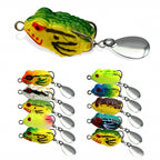 Mini Soft Frog Lure, 2.5 cm (1 in) 3 g (0.11 oz), Double Hook