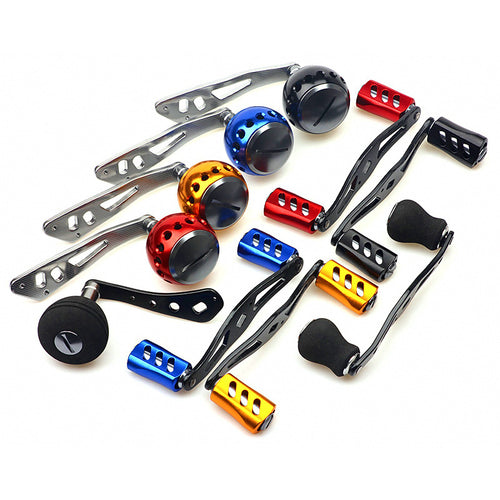 Baitcasting Reel Handle, Aluminum or EVA Knob, Single/Double Arm