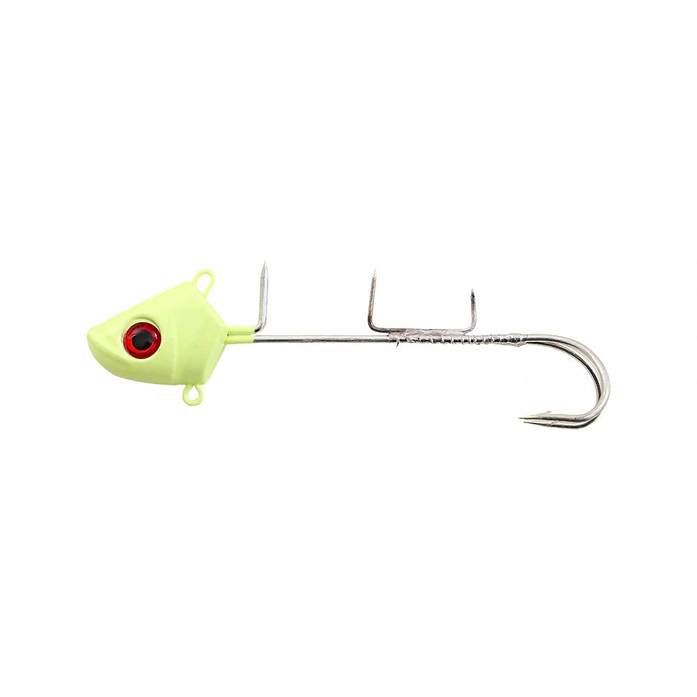 Glow Lead Head Jig Hook, 10–80 g (0.35–2.8 oz)