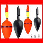 Large Belly Float Bobber, 11–15 cm (4.3–5.9 in), Red/Black