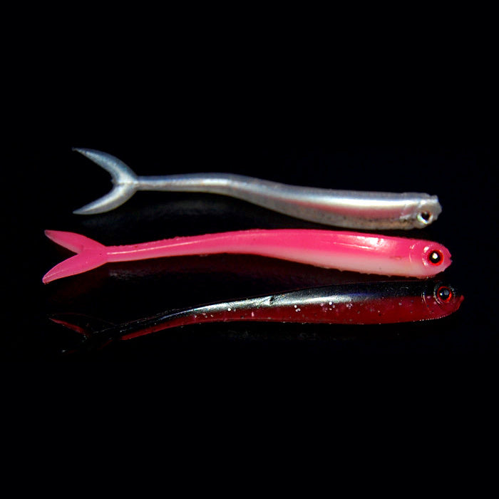 Soft Swimbait Lure, 8 cm (3.1 in) 3 g (0.11 oz), Silicone