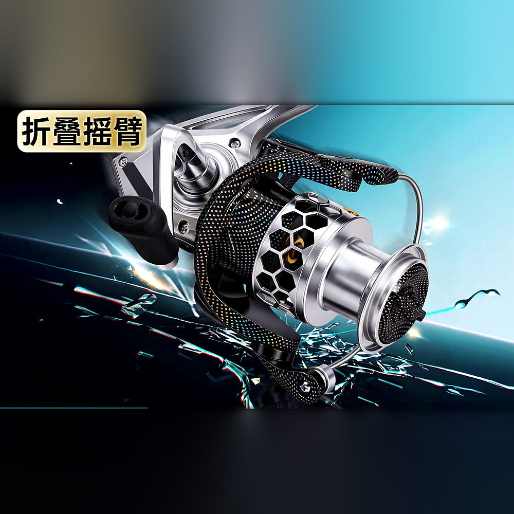 Front Drag Spinning Reel, Aluminum Spool, 2000–8000 Series