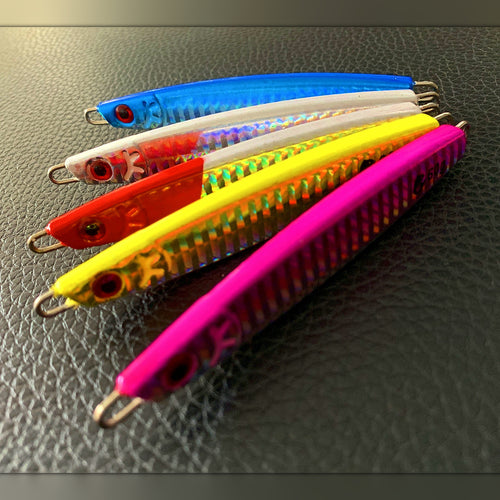 Glow Belly Metal Jig, 40–150 g (1.4–5.3 oz)