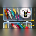 Beginner Lure Kit Assortment: VIB, Minnow, Spoon, Soft Bait