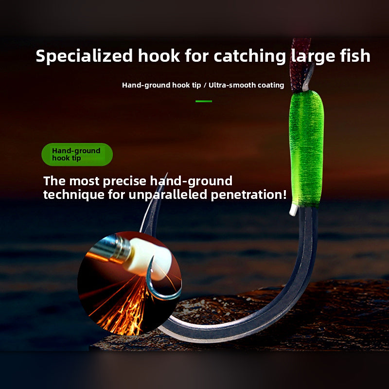 Knotless Double Hook Rig, 150 cm (59 in), 2 Rigs