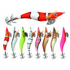 Glow Squid Jig, Shrimp-Style Umbrella Hook, Sizes 2.0–3.0