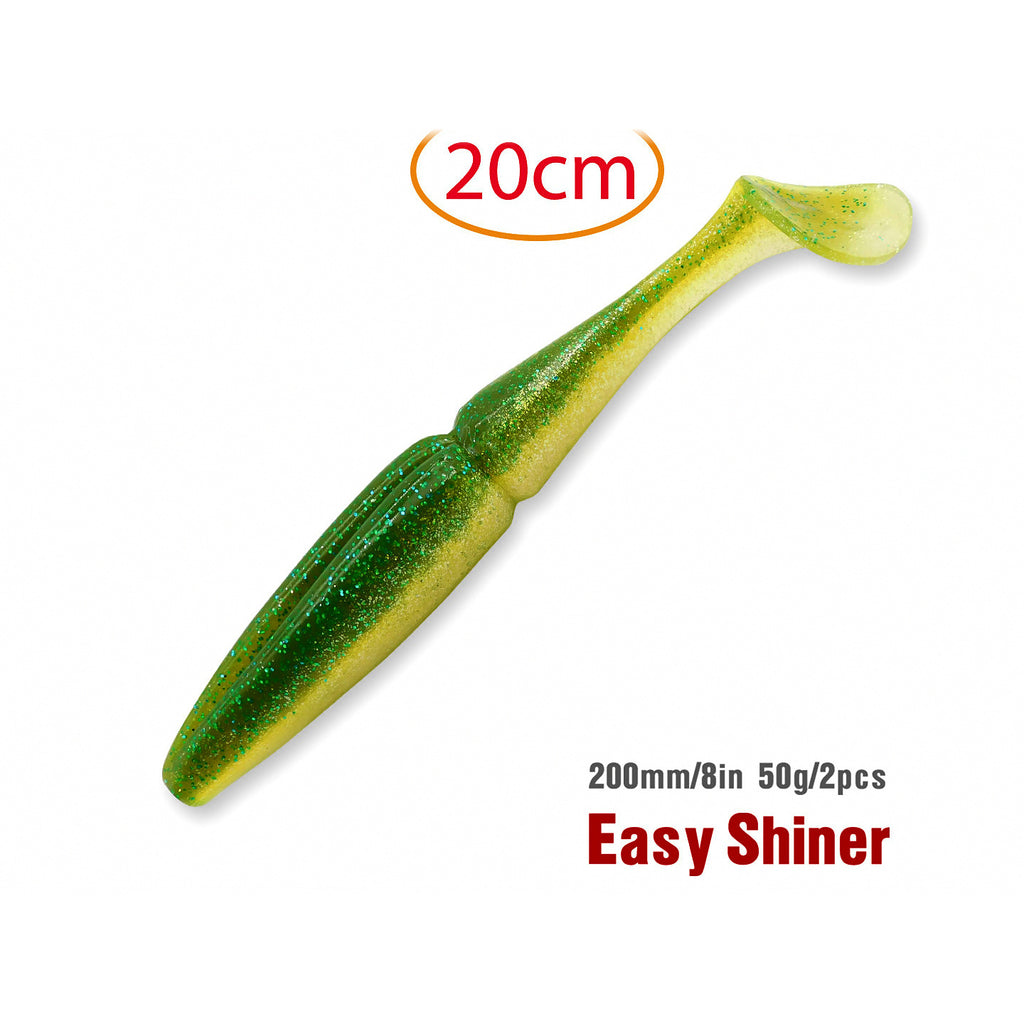 Paddle Tail Soft Swimbait, 200 mm (7.9 in), 50 g, 2-Pack