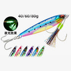 Glow Scale Metal Jig, 40–80 g (1.4–2.8 oz)