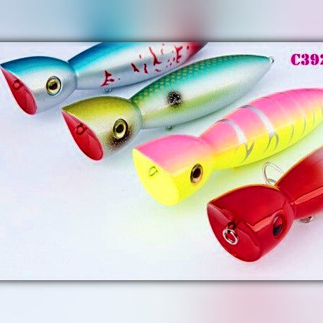 Topwater Popper Lure, 140 mm (5.5 in), 51 g (1.8 oz)