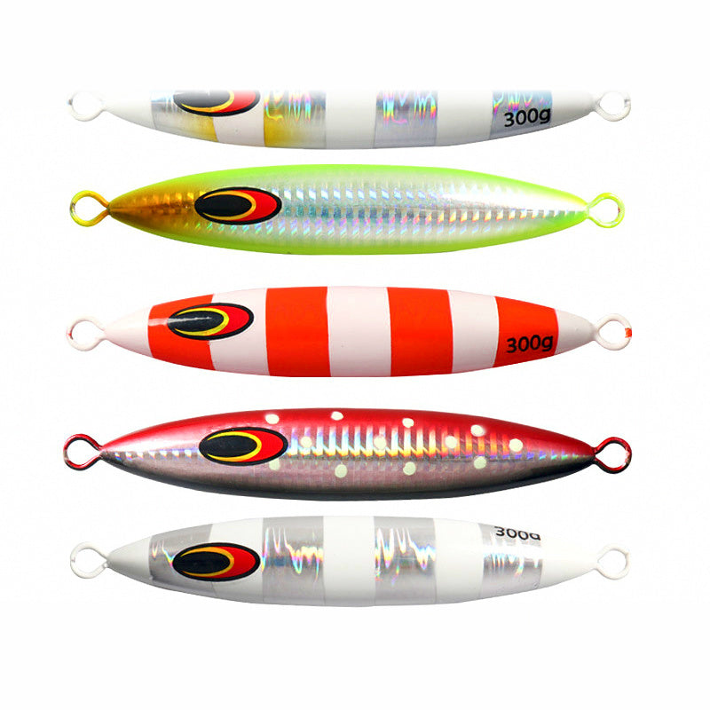 Slow Pitch Jig, Ripple Pattern, 200–600 g (7–21 oz)