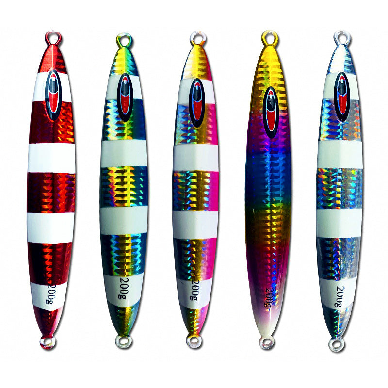 Saltwater Metal Jig, 200 g & 250 g (7.1 oz & 8.8 oz)