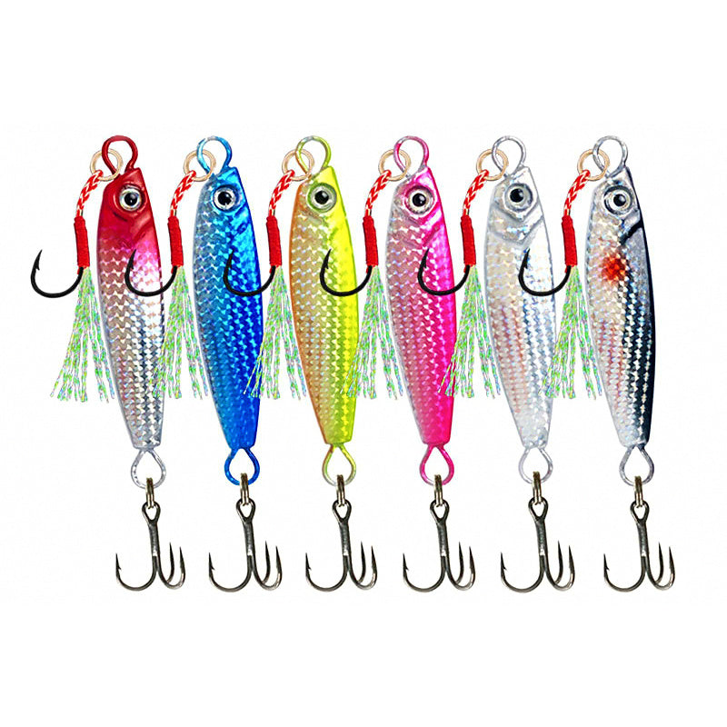 Lead Casting Jig, 7–30 g (0.25–1.06 oz), Laser Colors