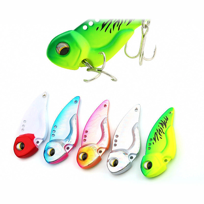 Metal VIB Blade Bait, 19.7 g (0.7 oz), Bare or With Hook