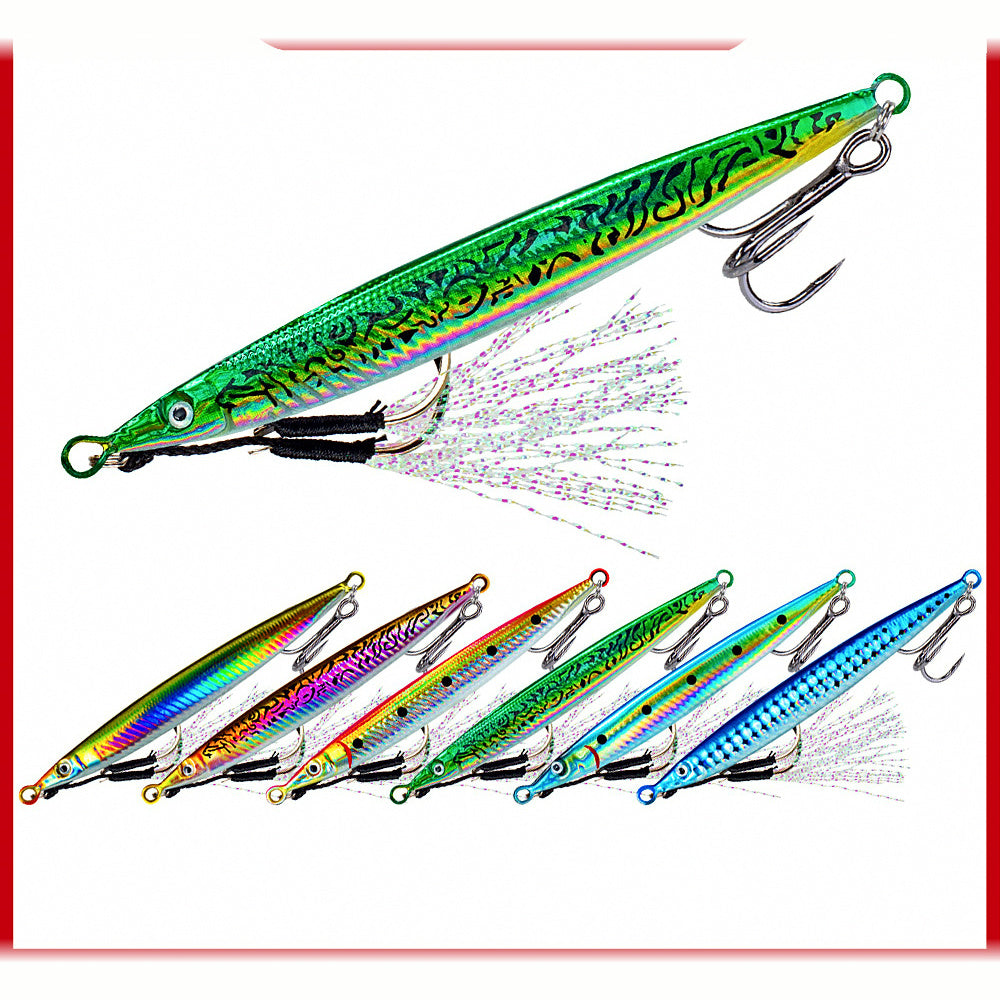 Casting Metal Jig with Hook, 14–45 g (0.5–1.6 oz)