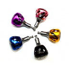 Aluminum Alloy Reel Handle Knob with Stem, Small Ball