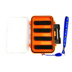 Double-Sided Clear Tackle Box for Flies and Lures, 2 Sizes