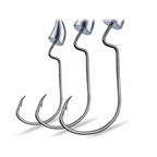 Lead Jig Head Hooks, 1.75–3.5 g (0.06–0.12 oz), 5-Pack