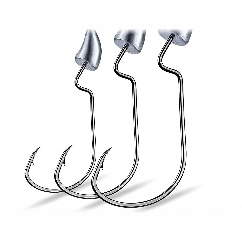 Lead Jig Head Hooks, 1.75–3.5 g (0.06–0.12 oz), 5-Pack