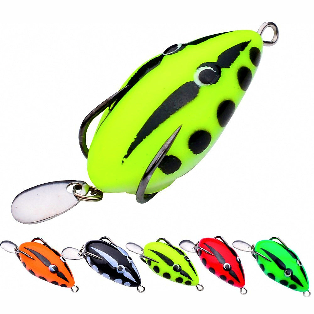 Mini Topwater Frog Lure, 4 cm (1.6 in), 5 g (0.18 oz)