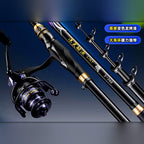 Carbon Telescopic Iso Rod, 3.0–6.3 m (9.8–20.7 ft)