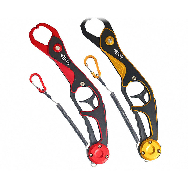 Aluminum Fish Gripper with Lanyard, 25 cm (9.8 in)