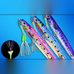Slow Pitch Jig with Fish-Skin Hooks, 40–100 g (1.4–3.5 oz)