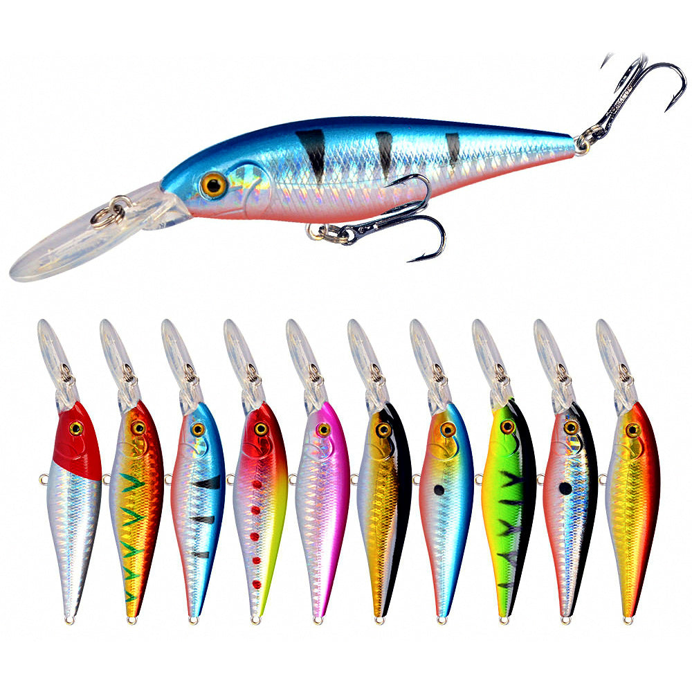 Floating Minnow Hard Bait, 11 cm (4.3 in) 10.5 g (0.37 oz)
