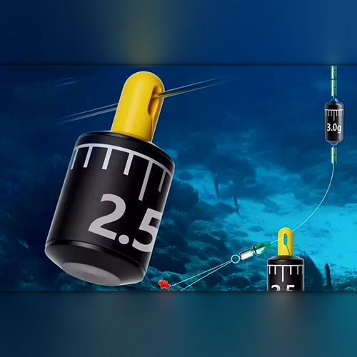 Quick-Release Lead Sinker, 1.5–8 g (0.05–0.28 oz)