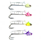 Glow Tenya Jig with Double Assist Hooks, 40–180 g (1.4–6.3 oz)