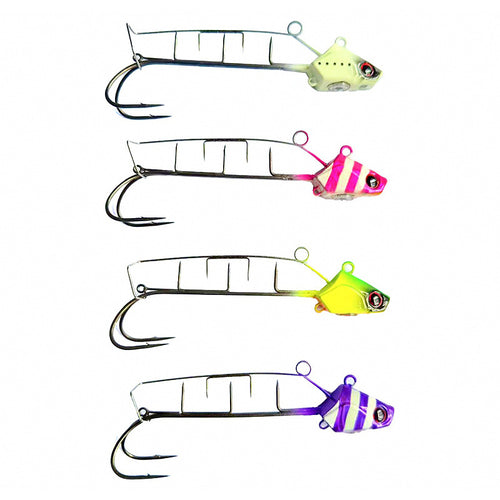 Glow Tenya Jig with Double Assist Hooks, 40–180 g (1.4–6.3 oz)