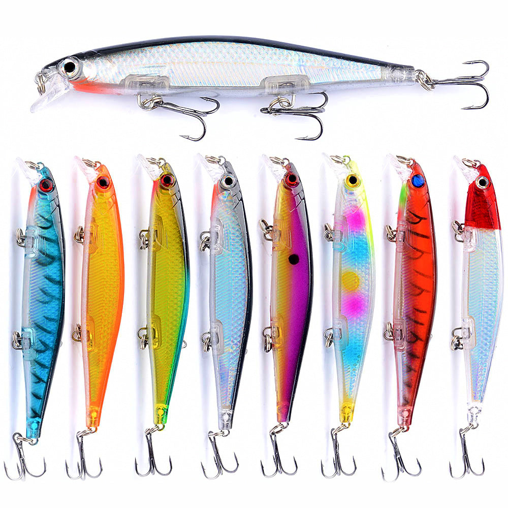 Slow Sinking Rattling Minnow Lure, 13.5 g (0.48 oz)
