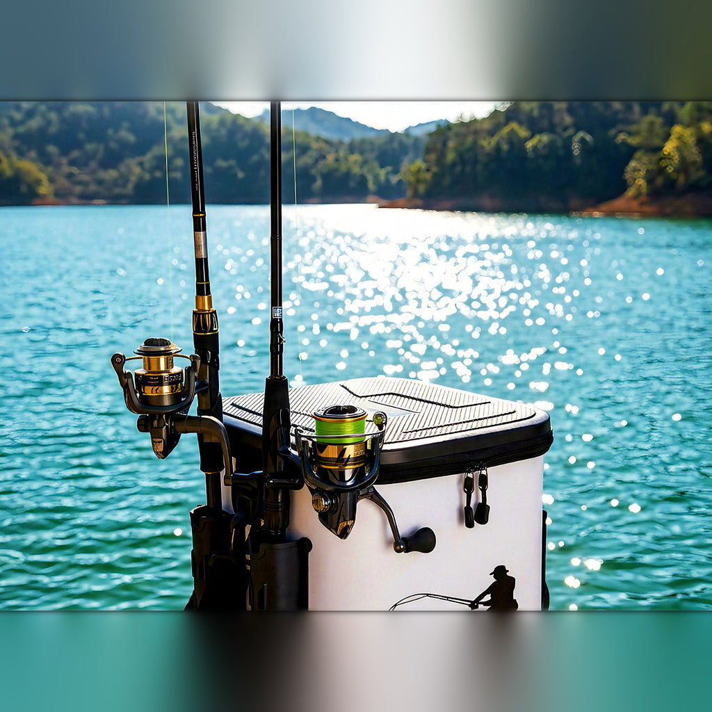 EVA Fishing Bucket with Rope, Live Fish & Water Bucket