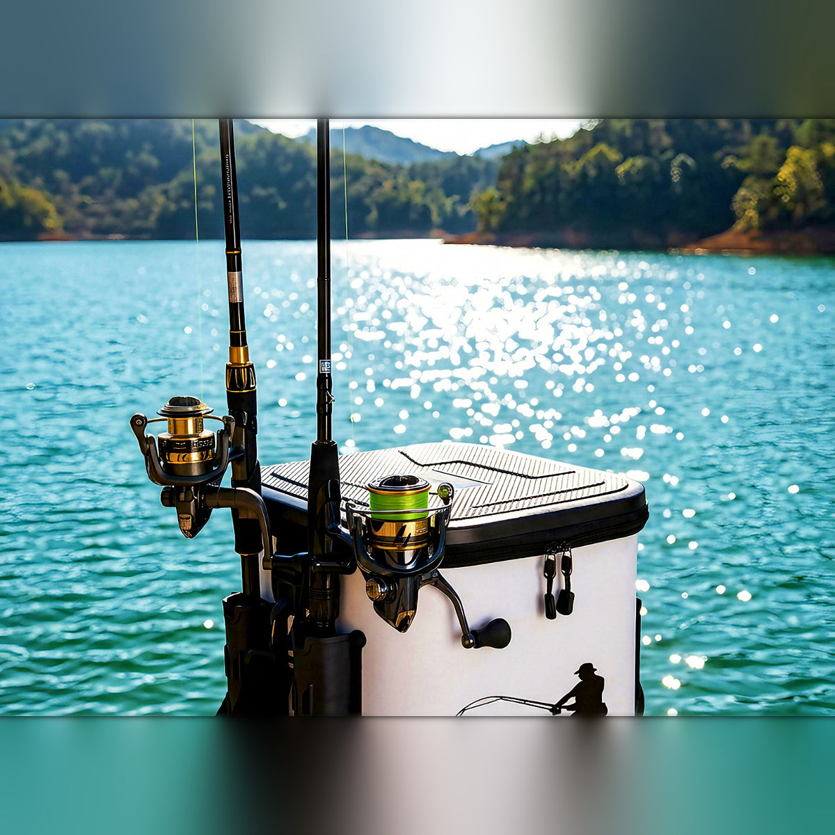 EVA Fishing Bucket with Rope, Live Fish & Water Bucket