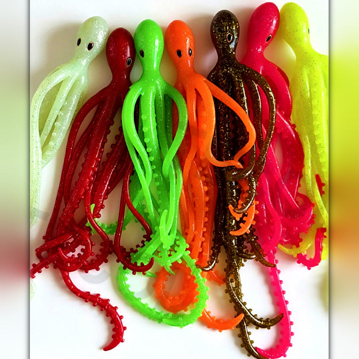 UV Octopus Skirt Soft Bait Lure, 30 g (1.1 oz)