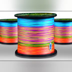 12-Strand Braided PE Fishing Line, 100–1000 m (109–1,094 yd)