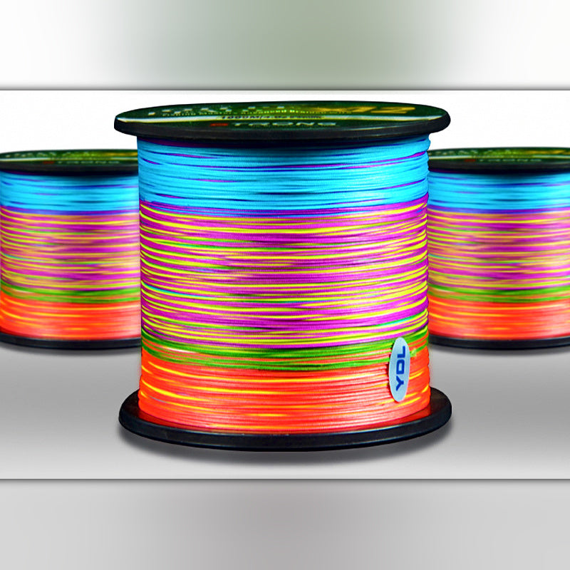 12-Strand Braided PE Fishing Line, 100–1000 m (109–1,094 yd)