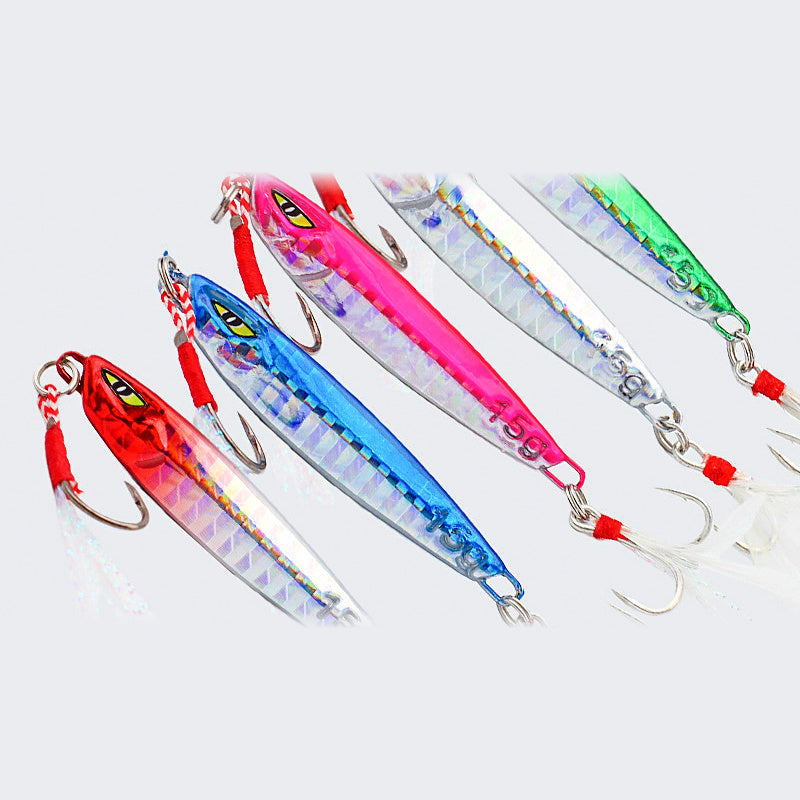 Casting Metal Jig, 7–30 g (0.25–1.06 oz), Hooked or Blank