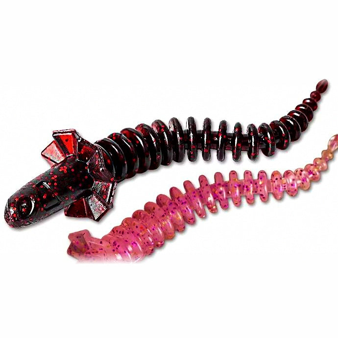 Floating Soft Plastic Grub Baits, 5–7.5 cm (2–3 in)
