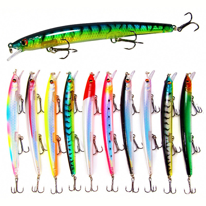 Floating Minnow Hard Bait, 13.5 cm (5.3 in), 15.4 g (0.54 oz)
