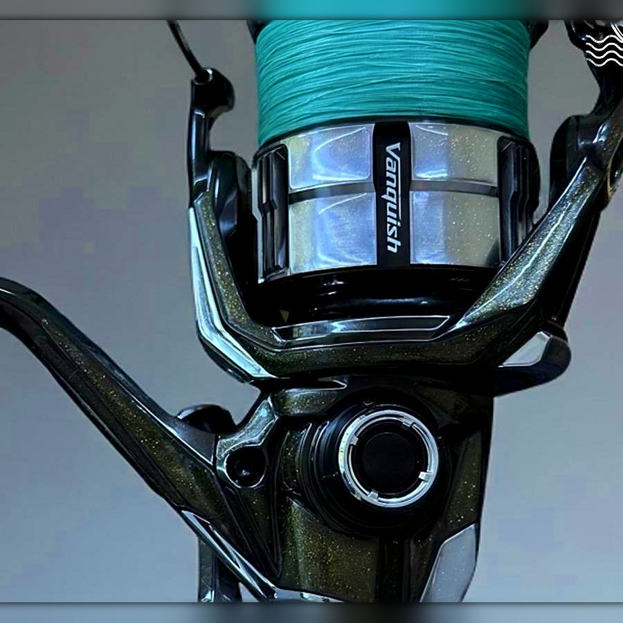 Spinning Reel Body Decal Film, 2500/C3000, 3D Water Drop