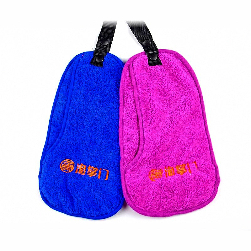 Fishing Hand Towel, Cotton, Double Layer, Blue